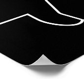 Stumbs Down, Funny, Witze, Sarkastik Poster (Ecke)