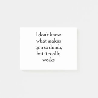 Stumm Post-it Klebezettel