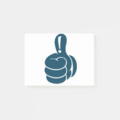 Stumm! Post-it Klebezettel (Vorderseite)