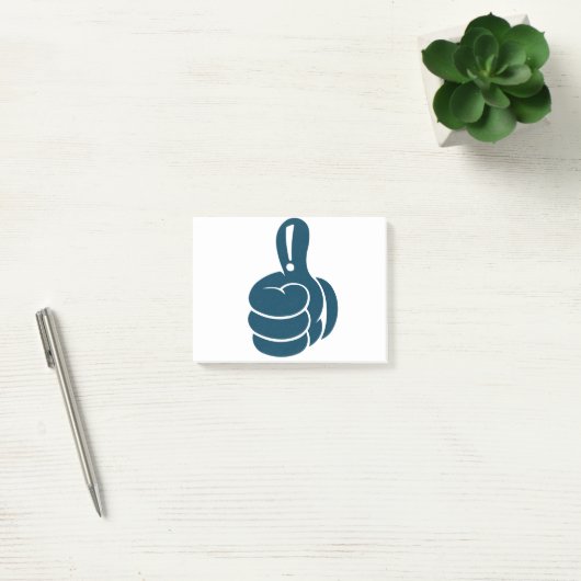 Stumm! Post-it Klebezettel (Büro)