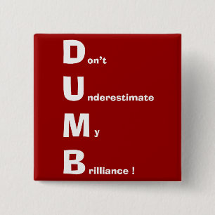 STUMM (weißer Text) Button