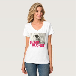 stumme blonde rosa T-Stück DBR Kleidung Co T-Shirt
