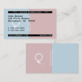 Stummel Visitenkarte (Vorne/Hinten)