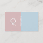 Stummel Visitenkarte (Rückseite)