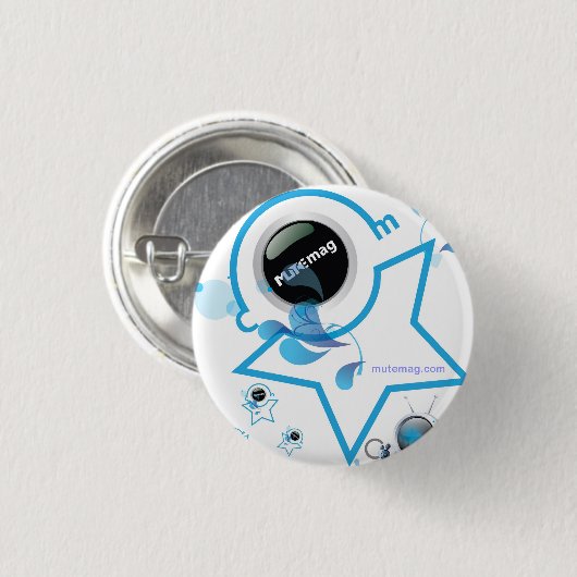 Stummer Knopf Button (Vorne & Hinten)