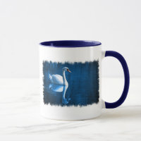 Stummer Schwan-Kaffee-Tasse