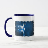 Stummer Schwan-Kaffee-Tasse Tasse (Links)