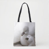 Stummer SchwanCygnets Tasche (Vorderseite)