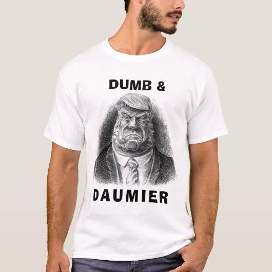 STUMMER U. DAUMIER T - SHIRT (Vorderseite)