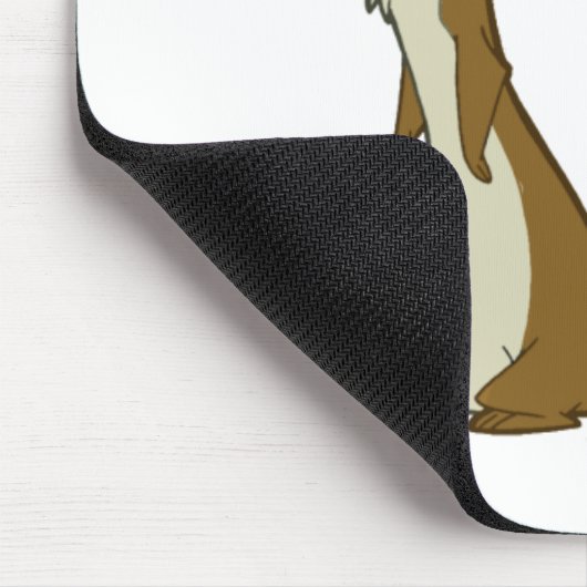 Stummer Weasel Mousepad (Ecke)