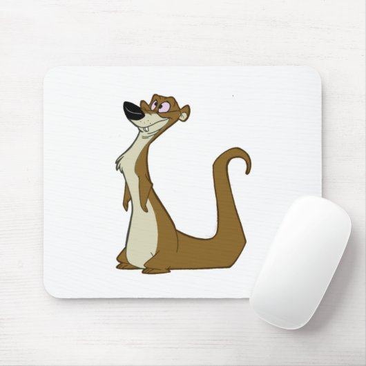 Stummer Weasel Mousepad (Mit Mouse)