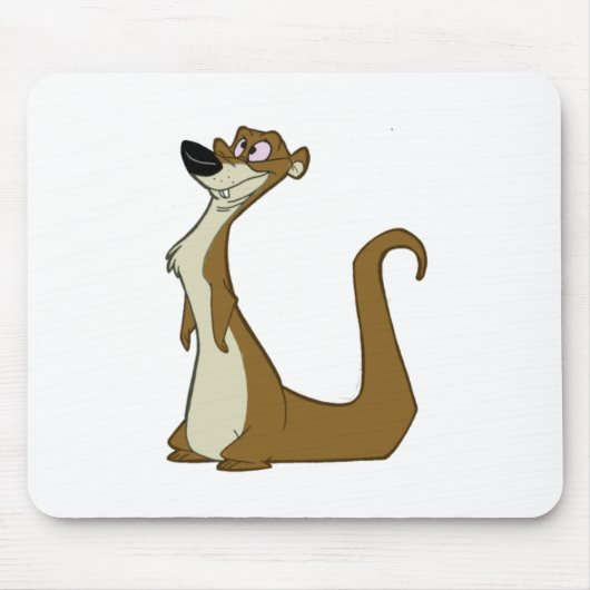 Stummer Weasel Mousepad (Vorne)
