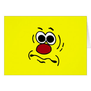 Stummes Gesicht Grumpey