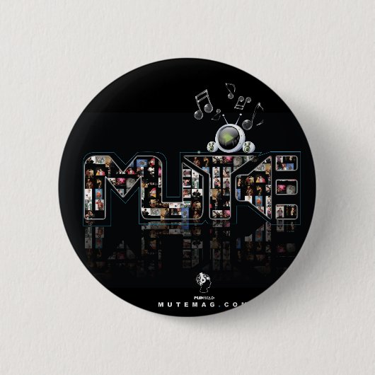 Stummes Medien LLC Button (Vorderseite)