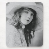 Stummfilm-Stern-Lillian Gish-Mausunterlage Mousepad (Vorne)