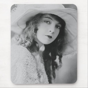 Stummfilm-Stern-Lillian Gish-Mausunterlage Mousepad