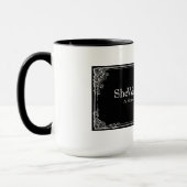 Stummfilm-Weiß Tasse (Links)