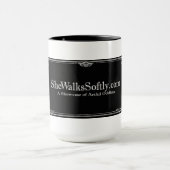 Stummfilm-Weiß Tasse (Zentrum)
