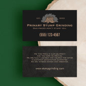 Stump Grinding Saw - Baumstumpf Visitenkarte