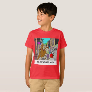 Stumped: Chainsaw Vs Tree lustiges Comic T-Shirt