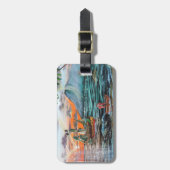 Stümper-Bell-Malerei die Bucht Peter Pan-Hakens Gepäckanhänger (Vorderseite vertikal)