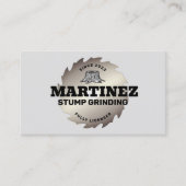 Stumpf | Baumservice und -entfernung Visitenkarte (Vorderseite)