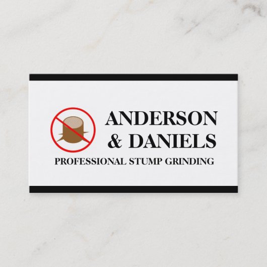 Stumpf-reibender Visitenkarte (Vorderseite)