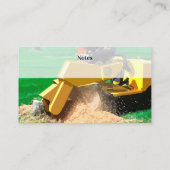 Stumpf-Schleifen und Entfernen von Bäumen Visitenkarte (Rückseite)