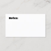 Stumpf Visitenkarte (Rückseite)