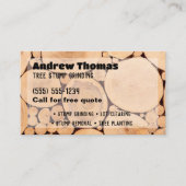 Stumpf Visitenkarte (Vorderseite)