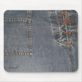 Stumpfes Denim Mousepad