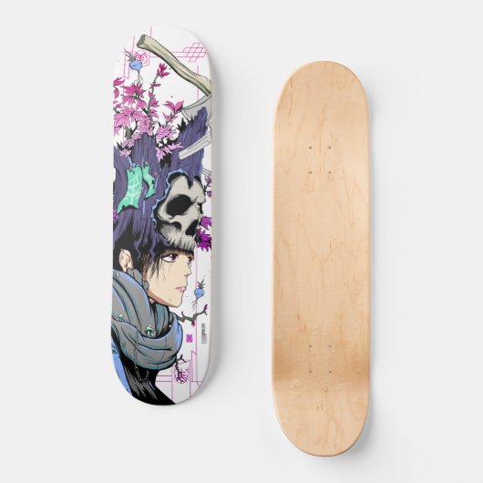 Stumpfplattform Skateboard (Vorderseite)