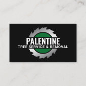 Stumpfschleifsäge Visitenkarte (Vorderseite)