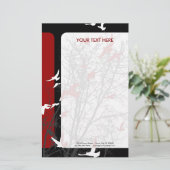 Stumpfvögel Briefpapier (Stehend Vorderseite)