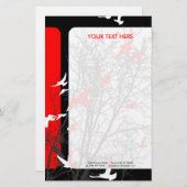 Stumpfvögel Briefpapier (Vorne/Hinten)