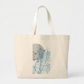 Stumpfvögel Jumbo Stoffbeutel (Vorne)