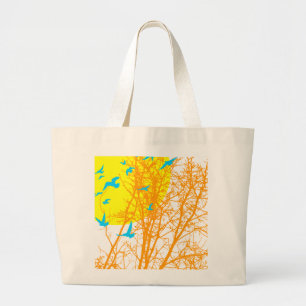 Stumpfvögel Jumbo Stoffbeutel