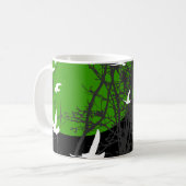 Stumpfvögel Kaffeetasse (Vorderseite Links)