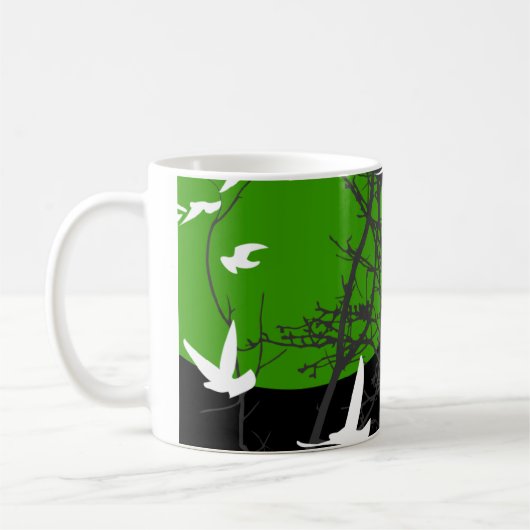 Stumpfvögel Kaffeetasse (Links)