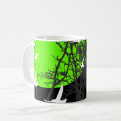 Stumpfvögel Kaffeetasse (Vorderseite Links)