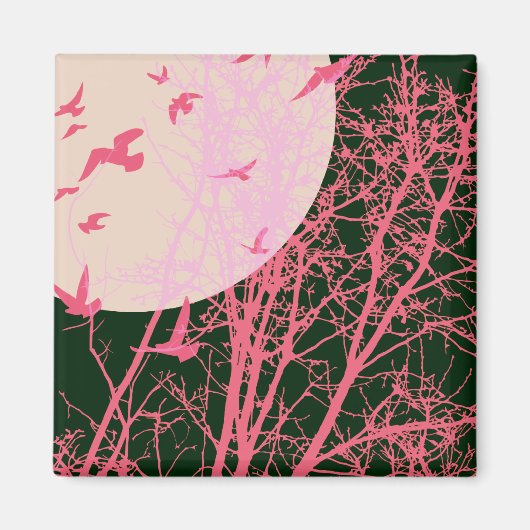 Stumpfvögel Magnet (Vorne)