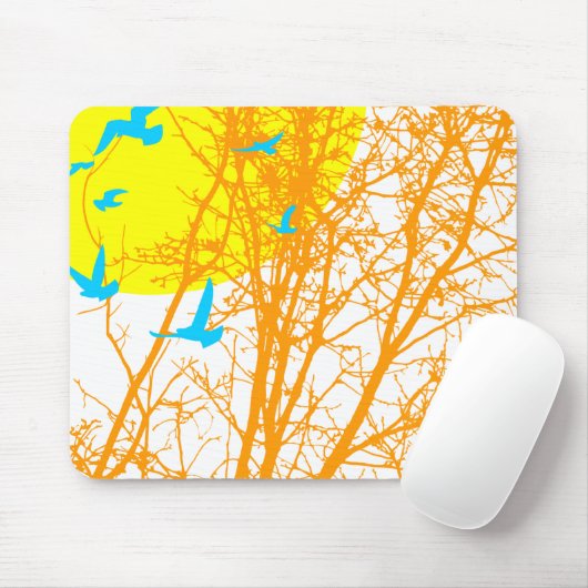 Stumpfvögel Mousepad (Mit Mouse)