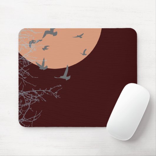 Stumpfvögel Mousepad (Mit Mouse)