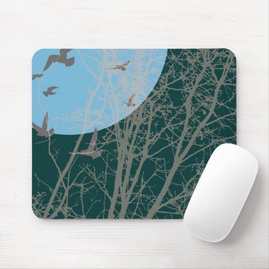 Stumpfvögel Mousepad (Mit Mouse)