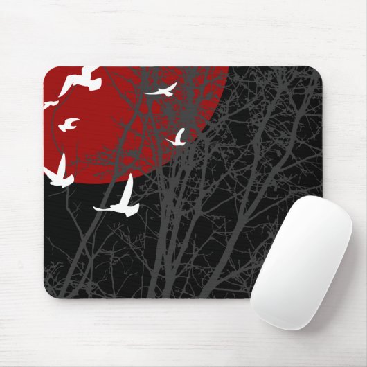 Stumpfvögel Mousepad (Mit Mouse)