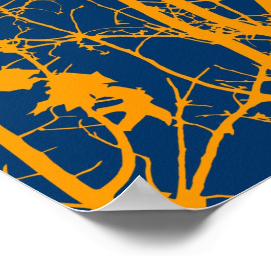 Stumpfvögel Poster (Ecke)