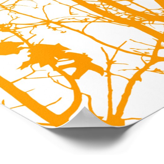 Stumpfvögel Poster (Ecke)