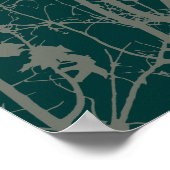 Stumpfvögel Poster (Ecke)