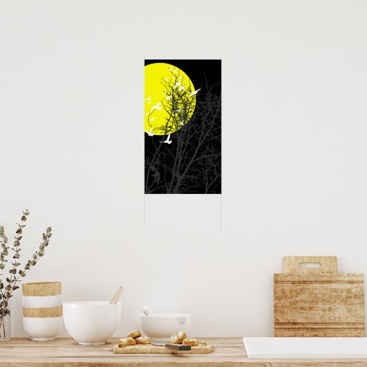 Stumpfvögel Poster (Küche)