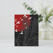 Stumpfvögel Postkarte (Stehend Vorderseite)